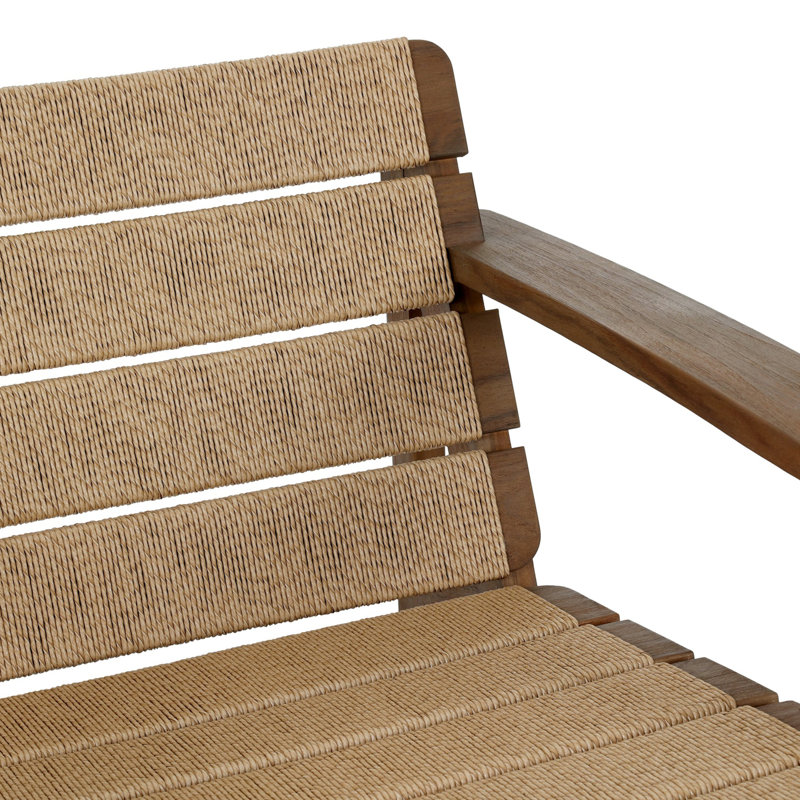 Isolde Outdoor Teak Lounge Chair