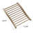 Voss Canadian Hemlock Outdoor/Indoor Sauna Backrest/Headrest 20.47" H x 13" W x 2" D (1 Pack)-78607116