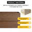【Évier non inclus, meuble-lavabo de base seulement Van Meuble-lavabo mural 24 po-105501923
