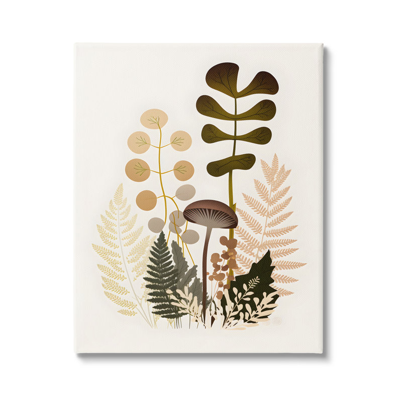 " Neutral Forest Botanicals ", 40" H x 30" W x 1.5" D