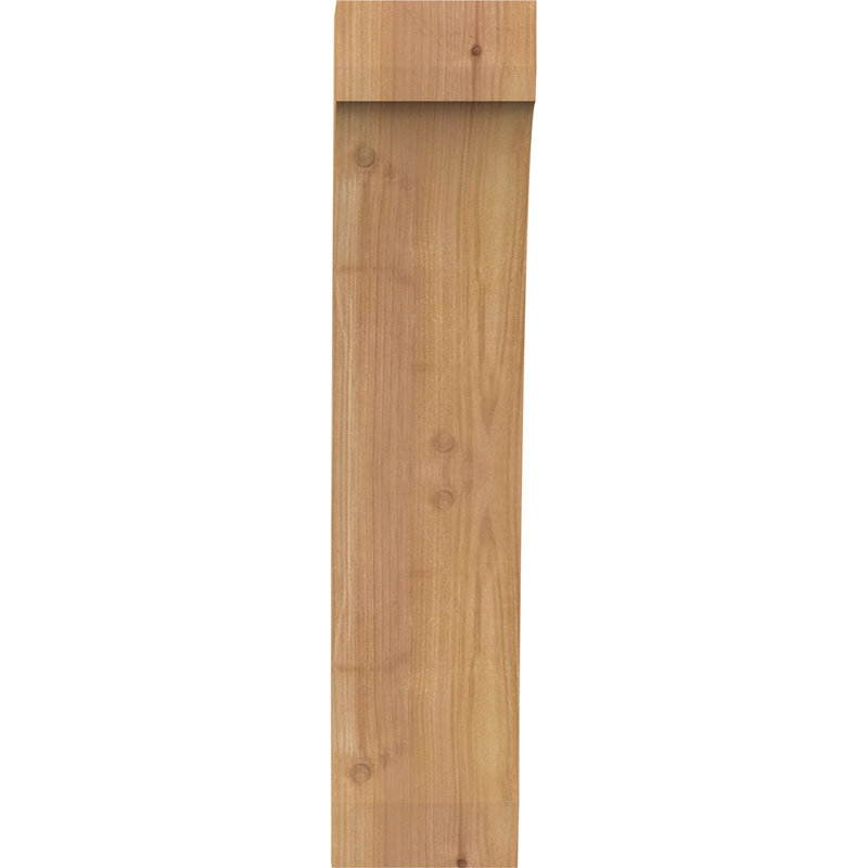 Legacy Knee Brace, Western Red Cedar, 18" H x 4" W x 6" D