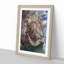 Mermaid Caught in the Net by Arnold Bocklin - Picture Frame Painting-62753334-62753335