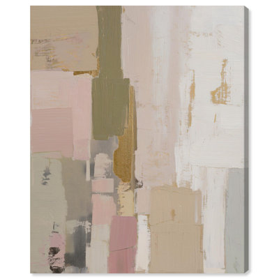 «Mute Palette I», reproduction d'art sur toile, art boho neutre par Art Remedy