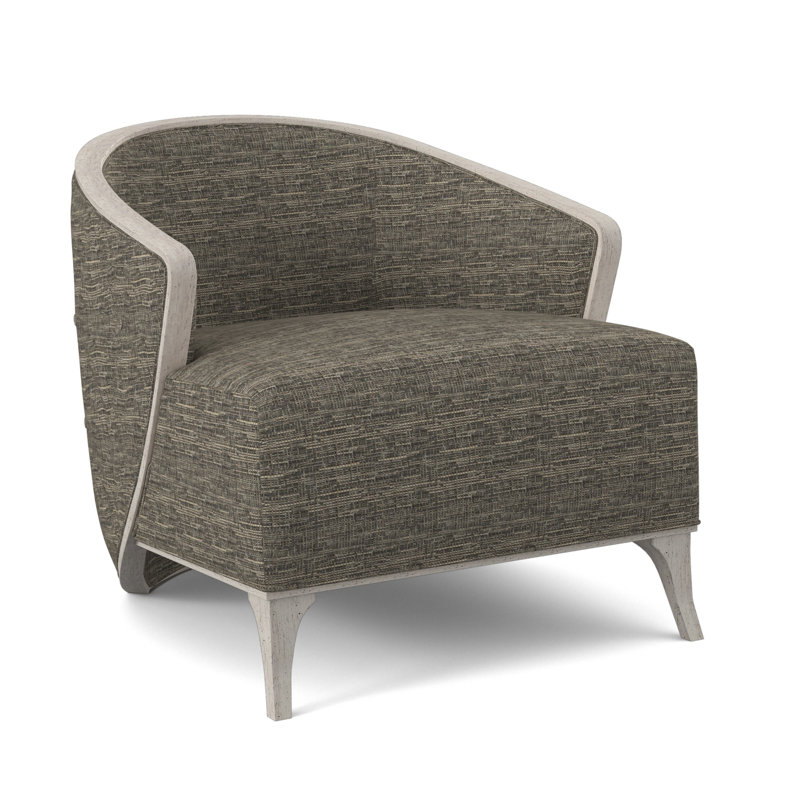 Penegrine Lounge Chair, Filigree Ivory, Bisque