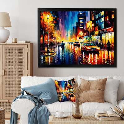 «Colorful Manhattan Time Square II», reproduction sur toile
