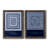 " Indigo Tile IV " 2 - Pieces-1756004303-1756004289