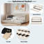 Upholstered Daybed With Trundle And Wood Slat-2112372500