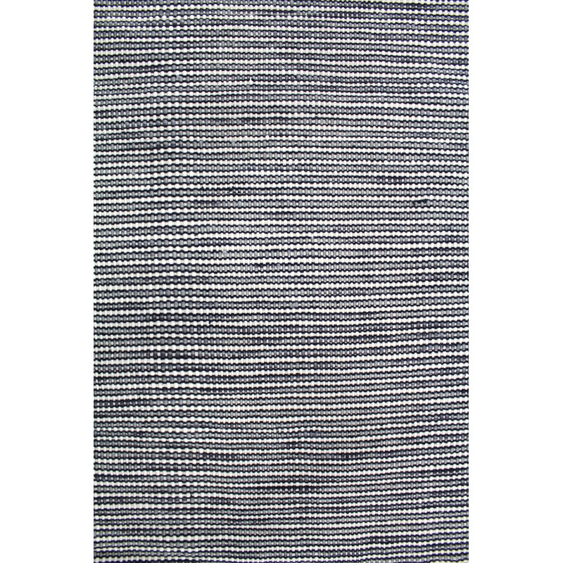 Striped Area Rug in Gray, Rectangle 12' x 15'