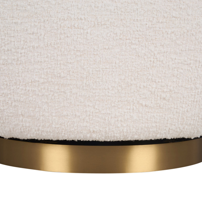Alba Boucle Swivel Armchair