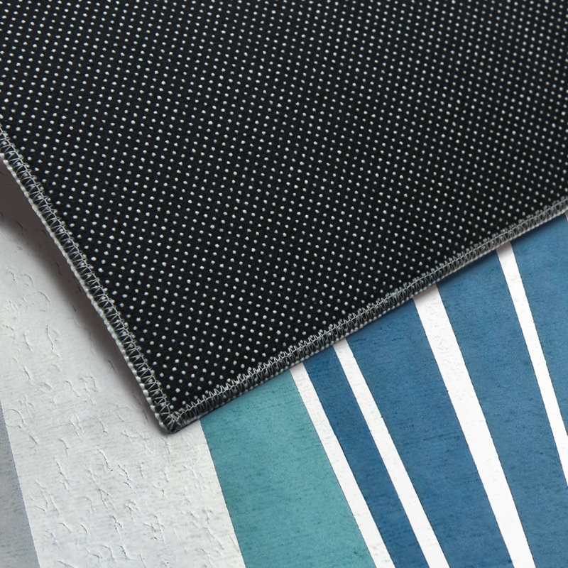 Tapis rectangulaire Dree avec envers antidérapant, Rectangle 5 pi x 7 pi 6 po