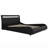 Atropos LED Faux Leather Bed Frame with Mattress Options-1015266042-1015266022-1016700054
