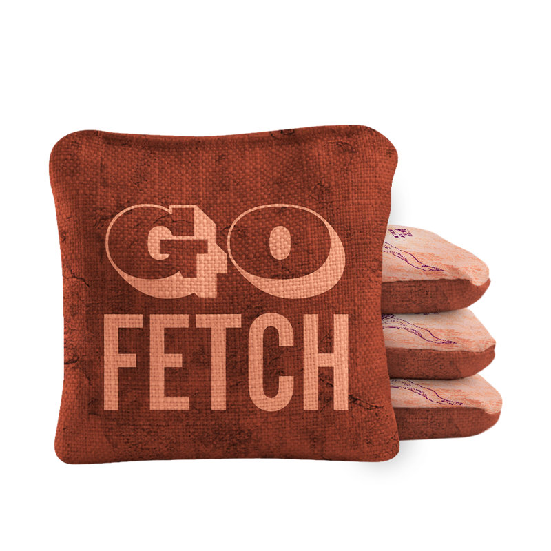 Go Fetch Synergy Pro Cornhole Bags, Orange