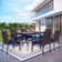 Alyah 7 Piece Bar Height Dining Set with Cushions