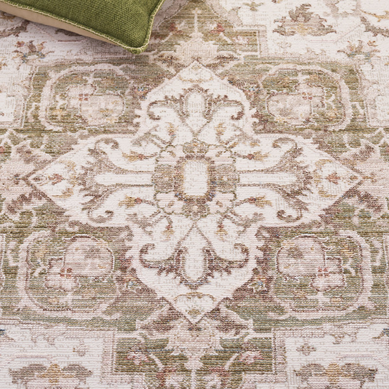 Ellwood 212 Performance Oriental Rug, Square 6'5"