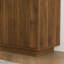 Buffet/meuble console moderne de style Art déco, de 140 cm de large, avec étagères réglables et grand espace de rangement dissimulé, idéal pour la cuisine, la salle à manger et le salon.-133670533
