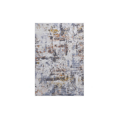 Collection 6X9 Abstract Non-Shedding Living Room Bedroom Dining Home Office Stylish And Stain Resistant Area Rug