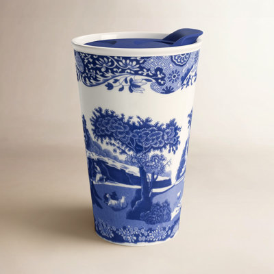 Blue Italian Porcelain Mug