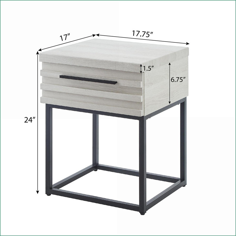 Ensemble de mobilier de chambre à coucher, lit à oreilles capitonné 3 pièces avec 2 tables de chevet ivoire, très grand / grand | Bois d'ingénierie | Lits à oreilles