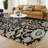 Machine Washable Indoor/Outdoor Chantille ACN2587 Floral Rug-829140943-829140950