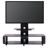 TV Stand With Universal Mount & Wheel for Up to 85" TVs