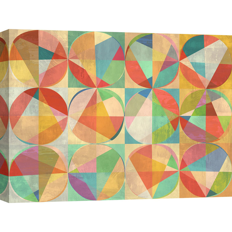 Chromatic Adventures by Kaj Rama - Wrapped Canvas Painting, 60cm H x 80cm W x 4cm D