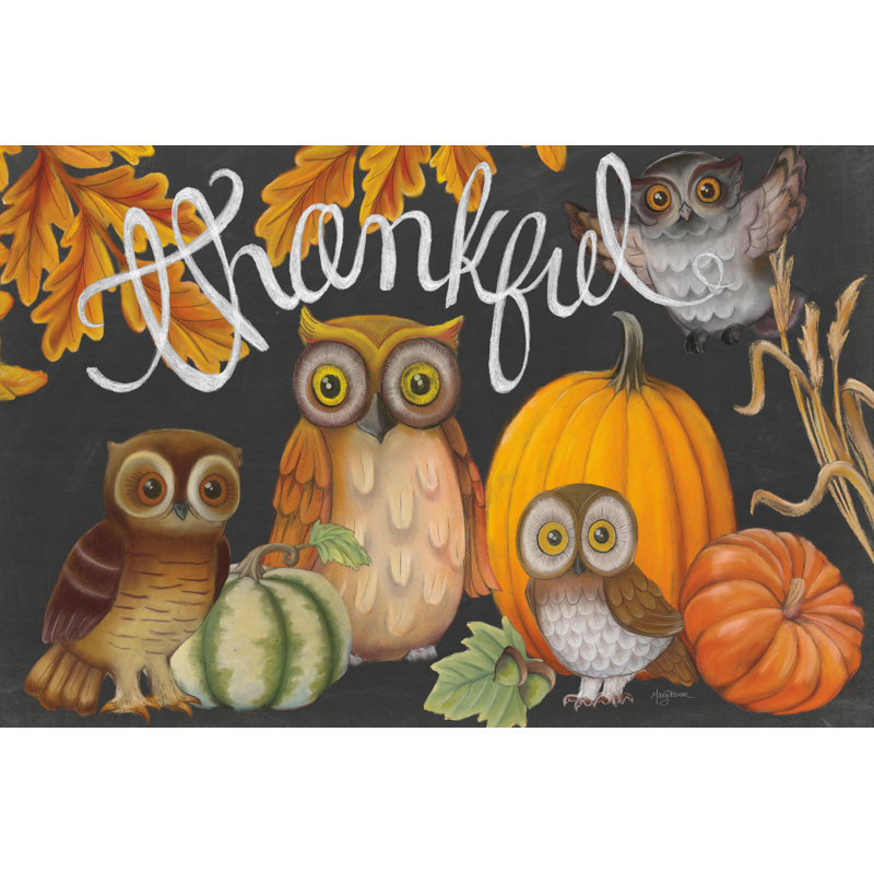 Harvest Owl III, H 12 po x l 18 po