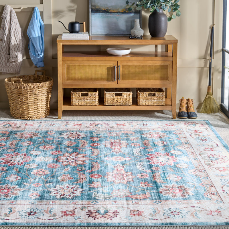 Msrw Arizona 112 Performance Machine Washable Oriental Rug, Rectangle 8' x 10'