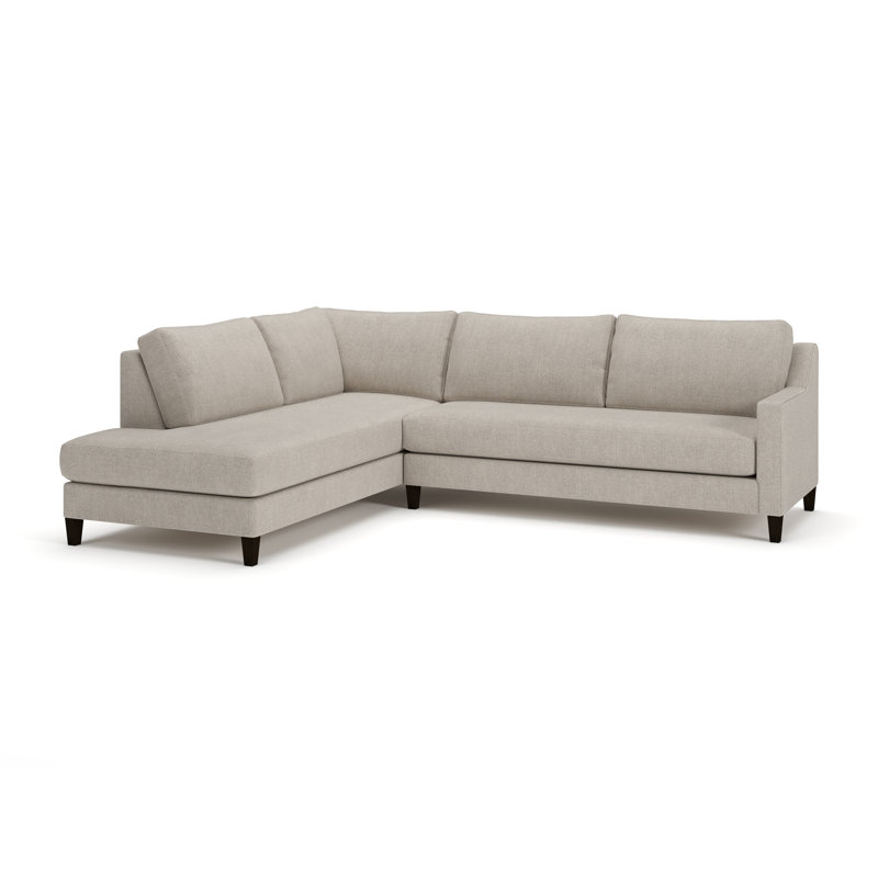 Baker 2-PC Upholstered Sectional, Left Hand Facing, Monique Twine