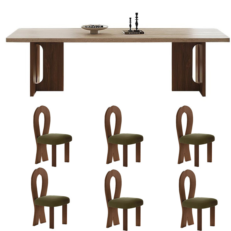Ensemble de salle à manger Kester, H 29,5 po x L 70,8 po x l 35,4 po