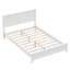 Lit plateforme moderne en bois massif blanc moderne (ancien sku: WF315100AAK)-1887924765-1887924764