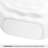 8" Textured Disc White Ceramic Vase-834438312
