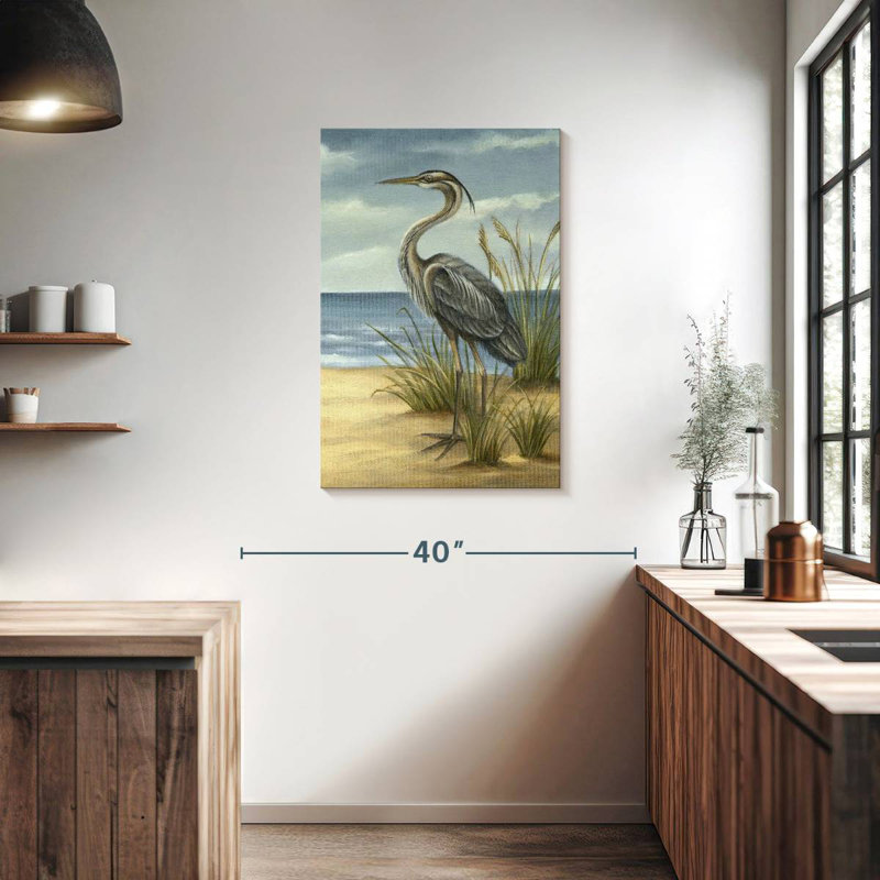 Brampt Shore Bird II, 36" H x 24" W