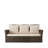 3-seat upholstered Outdoor Sofa with Cushions-1442597198
