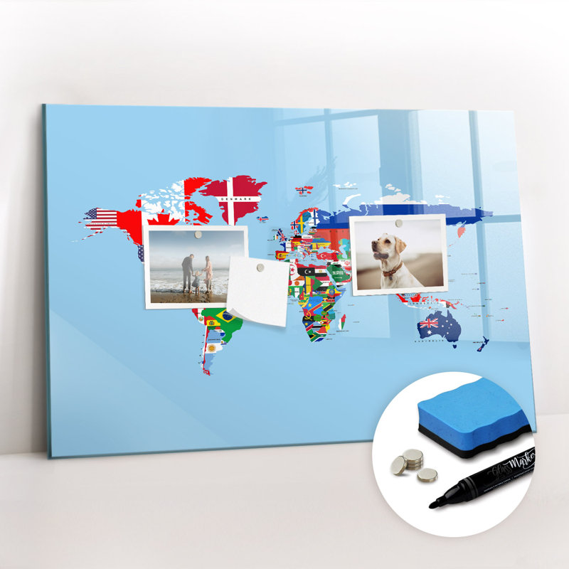 Magnetic Glass Dry Erase Board