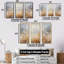 Beige et gris Meadows Breeze - prairie, art mural-1667355358-1667355356