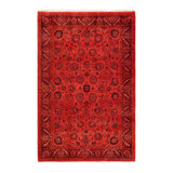 Dom One-of-a-Kind 4' 1" X 6' 4" Hand Knotted Area Rug