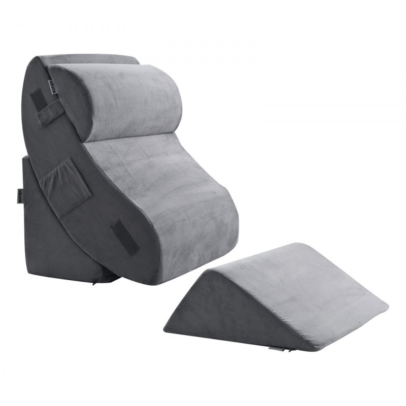 Coussin orthopédique 4 pièces réglable pour le sommeil
