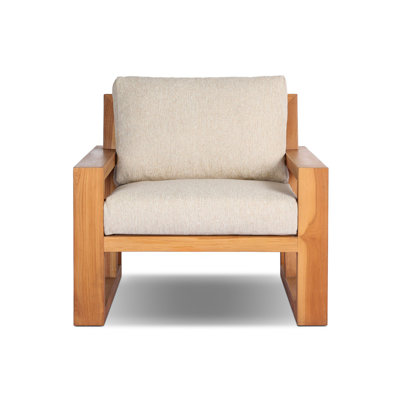 BURGOS Outdoor Teak Lounge Chair