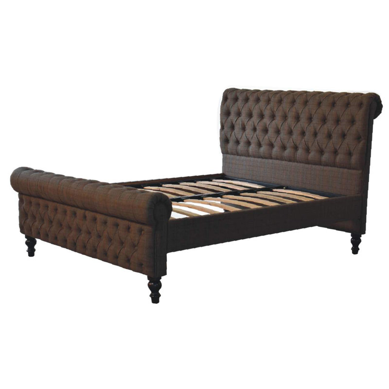 Debbera Upholstered DE Size - 140 X 220 Cm Ottoman Storage Bed