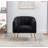 Mariantonietta Velvet Barrel Chair-63325008