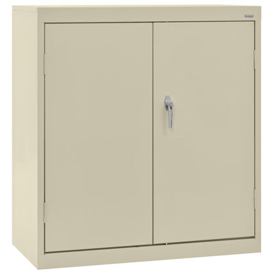 Armoire de rangement simple en acier de calibre 20 (H 36 po x l 36 po x P 24 po)