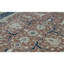 Tapis rouille et bleu noué à la main de haute qualité