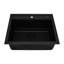 20'' L Drop-In Triple Bowl Granite Composite Kitchen Sink-1324915749