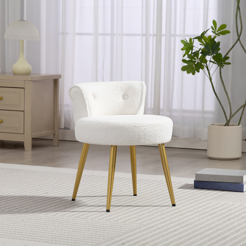 Solid Wood Accent Stool