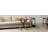 Rustic Square Side Table, X-Frame Metal Legs With Wood Grain Tabletop, Industrial Accent End Table For Living Room, Bedroom & Home Office, , 31.5 X 31.5 X 29.5 Inches-577078236