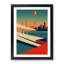 City Skyline Deco No.1 - Framed Print-414621364-414621369