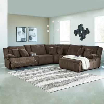 Matherly 6-Piece Reclining Sectional With Chaise
