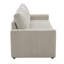 Canapé-lit beige en lin