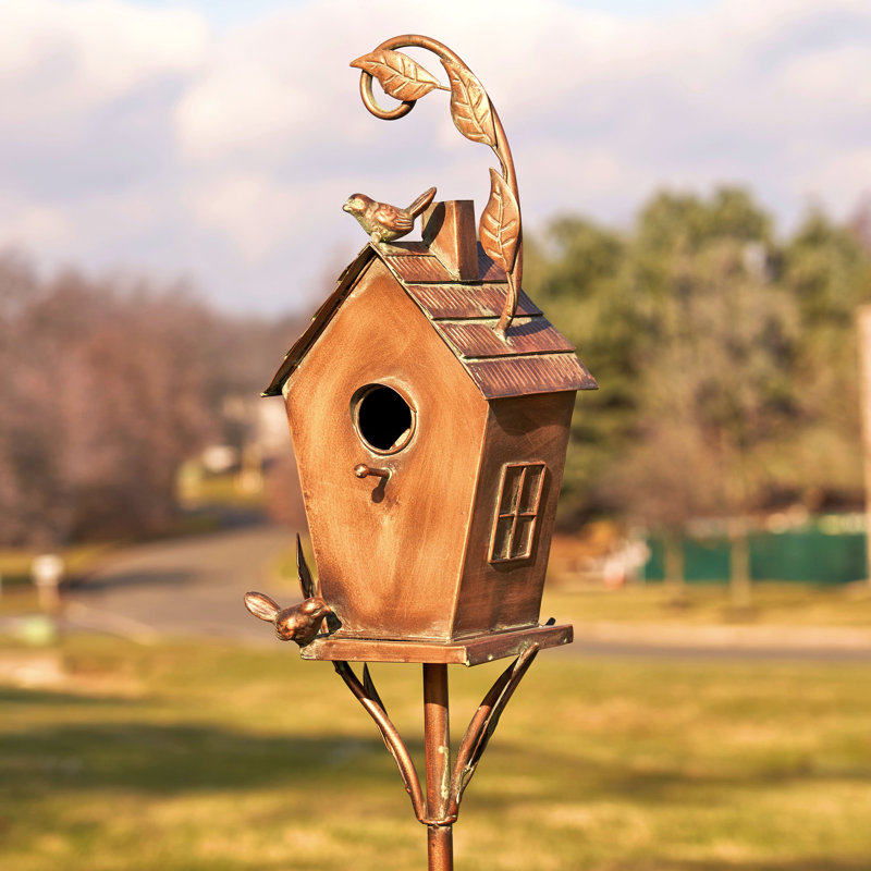 Kona 70'' H x 7.5'' W x 7'' D Freestanding Birdhouse