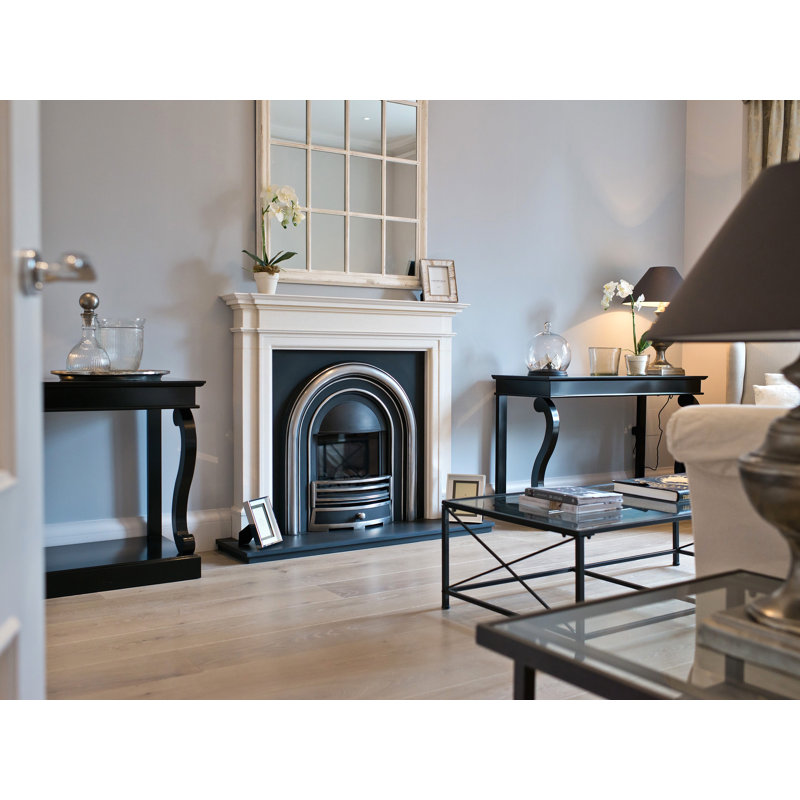 Bowes Wood Flat Wall Mirror